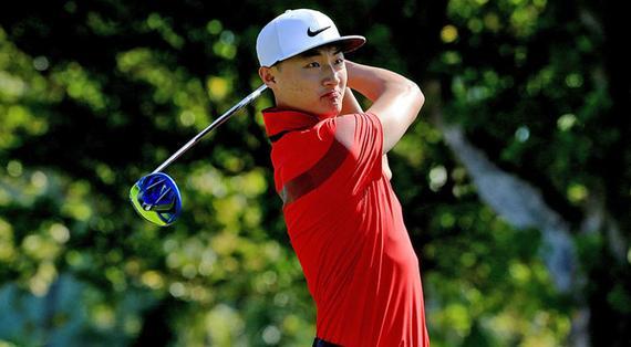 李昊桐在2015年汇丰冠军赛上获得并列第7