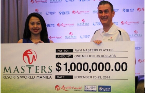 博天堂赞助的高尔夫亚洲巡回赛马尼拉大师赛新闻发布会在菲律宾首都马尼拉召开